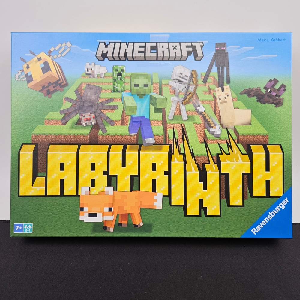 Minecraft Labyrinth Board Game‎ Ravensburger Strategy Family Kids Ages 7+ New